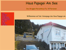 Tablet Screenshot of papagei-am-see.de